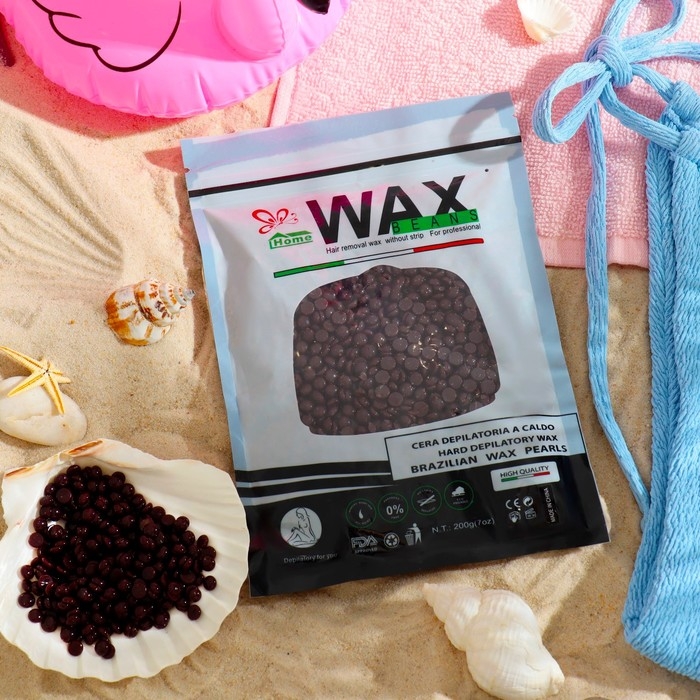 Воск для депиляции пленочный Шоколад, 200 грамм Воск для депиляции пленочный Шоколад, 200 грамм