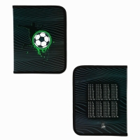 Папка для тетрадей А5 на молнии вокруг пластик ПМ-А5-04 мал &laquo;1 сентября: Футбол&raquo;