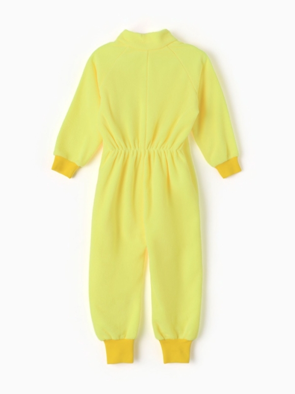 Комбинезон детский, цвет жёлтый неон, рост 98-104 см