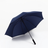Зонт-трость п/авт R60/70 8сп эпонж В/У ОДНОТОН прямая ручка поролон синий пакет Зонт-трость п/авт R60/70 8сп эпонж В/У ОДНОТОН прямая ручка поролон синий пакет