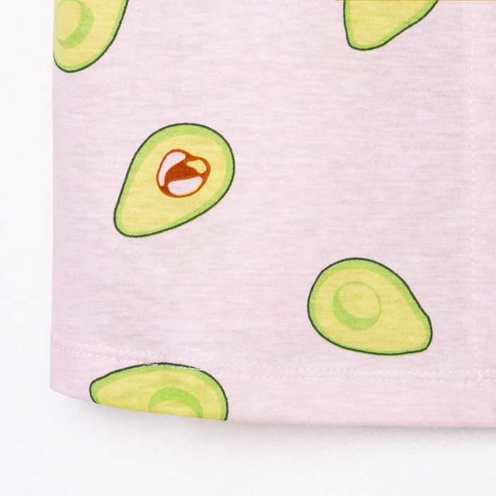 Пижама женская (рубашка и шорты) KAFTAN Avocado р. 52-54, розовый Пижама женская (рубашка и шорты) KAFTAN Avocado р. 52-54, розовый