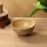 Миска 14х14х7 см, бамбук