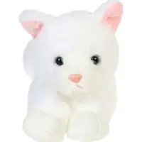 Мягкая игрушка "Ленивый котик" цвет белый, 49 см