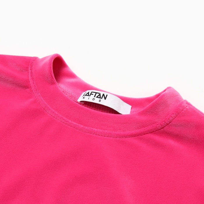 Костюм детский (свитшот, леггинсы) KAFTAN Plushy р.30 (98-104), фуксия Костюм детский (свитшот, леггинсы) KAFTAN Plushy р.30 (98-104), фуксия