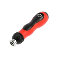 Отвертка-держатель ТУНДРА, обрезиненная рукоятка, изменяемая длина Отвертка-держатель ТУНДРА, обрезиненная рукоятка, изменяемая длина