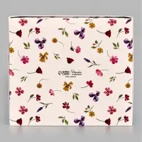 Коробка подарочная &laquo;Нежность&raquo;, тиснение, 23.5 &times; 20.5 &times; 5.5 см