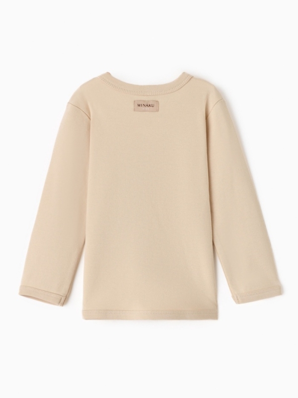 Кофточка детская MINAKU "Nature", цвет бежевый, рост 68-74 см