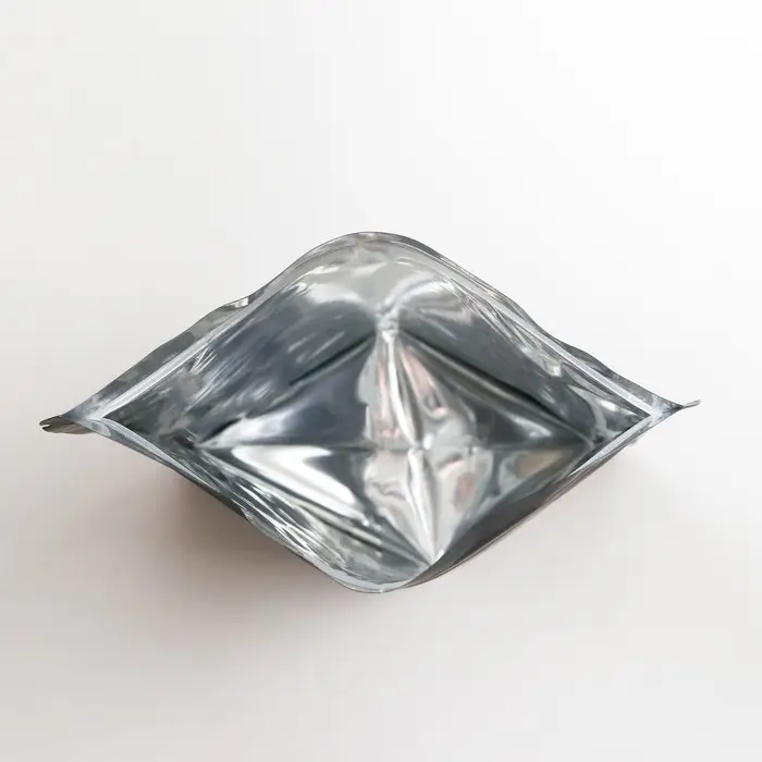 Пакет дой - пак, матовый, чёрный с окном, 14&times;20&times;4 см