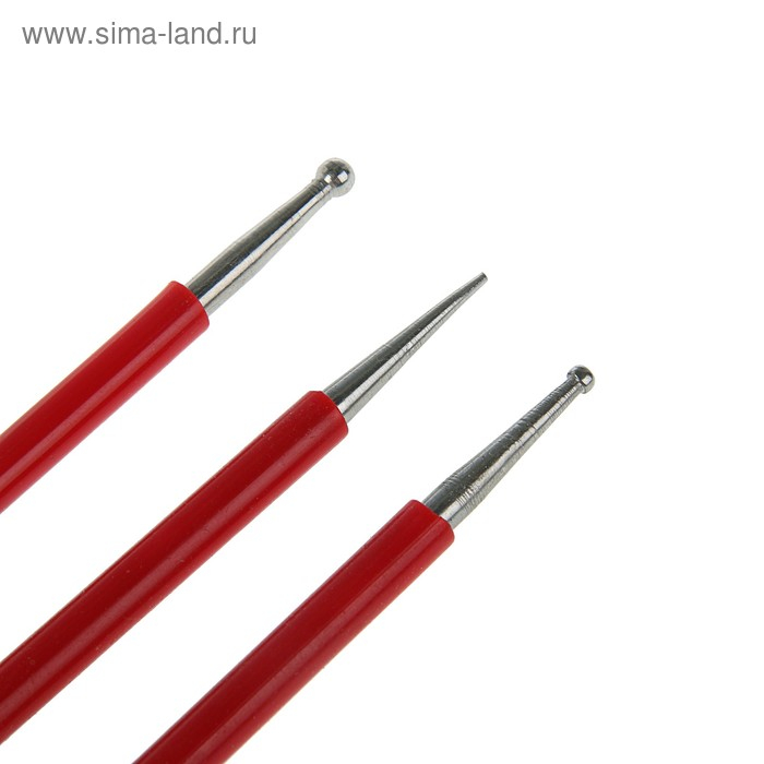 Набор для моделирования "Сонет", 3 предмета: металлические инструменты