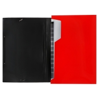 Папка картотека А4, Calligrata TOP DeLuxe, 13 отделений, пластиковая, 1000 мкм, красная Папка картотека А4, Calligrata TOP DeLuxe, 13 отделений, пластиковая, 1000 мкм, красная