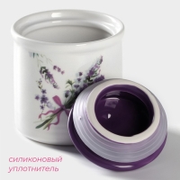 Сахарница Доляна &laquo;Лаванда&raquo;, 150 мл, d=7 см