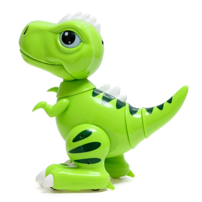 Робот динозавр «Питомец» IQ BOT, на пульте управления, интерактивный: звук, свет, танцующий, на аккумуляторе Робот динозавр «Питомец» IQ BOT, на пульте управления, интерактивный: звук, свет, танцующий, на аккумуляторе