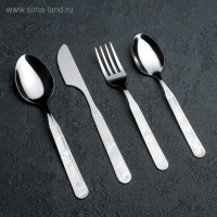 Набор столовых приборов &laquo;Топтыжка&raquo;, 4 предмета, толщина 1,5 мм