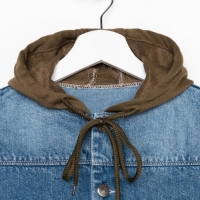 Куртка джинсовая для мальчика, цвет синий, рост 104 см Куртка джинсовая для мальчика, цвет синий, рост 104 см