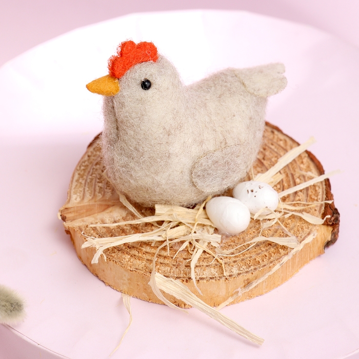 Пасхальный декор &laquo;Курочка&raquo; 8 &times; 8 &times; 7 см