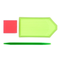 Алмазная мозаика с полным заполнением со светящимися стразами на холсте &laquo;Хижина&raquo;, 20 х 30 см