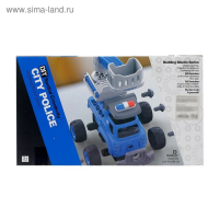 Конструктор винтовой &laquo;Полиция&raquo;, с электрическим шуруповертом, радиоуправляемый, 21 деталь