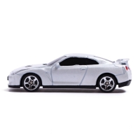 Машина металлическая NISSAN GT-R (R35), 1:64, цвет белый