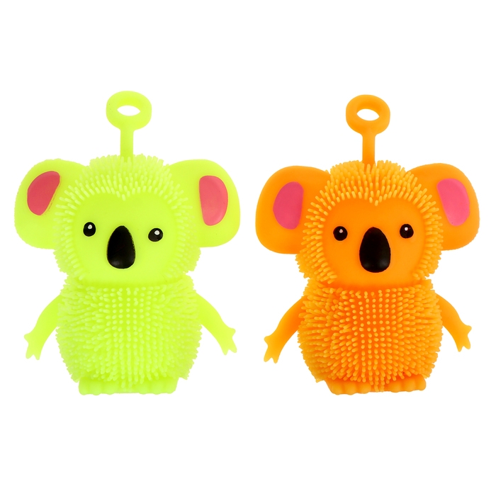 Ёжка &laquo;Коала&raquo; световой, цвета МИКС