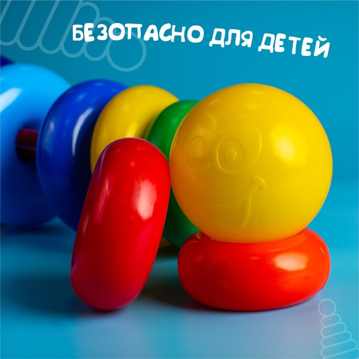 Пирамидка, 7 колец с шаром Пирамидка, 7 колец с шаром