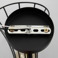 Бра "Чилли" Е27 40Вт черный 18х18х19см Бра "Чилли" Е27 40Вт черный 18х18х19см