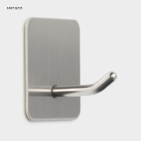 Крючки самоклеящиеся St&ouml;lz &laquo;Классика&raquo;, 2 шт, квадрат, 4.5&times;4.5&times;3 см, хромированные