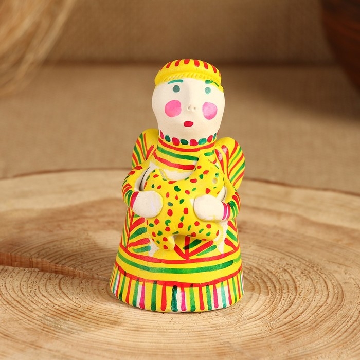 Филимоновская игрушка &laquo;Ангел&raquo;, 10-12 см