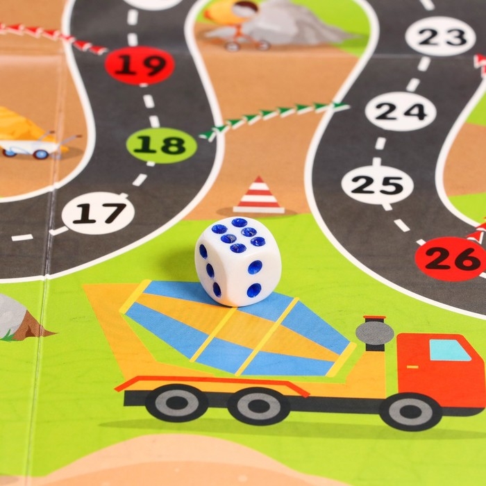 Настольная игра &laquo;Веселые ходилки&raquo; 4 в 1, для мальчиков