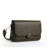Сумка женская мессенджер на магните, цвет хаки Сумка женская мессенджер на магните, цвет хаки
