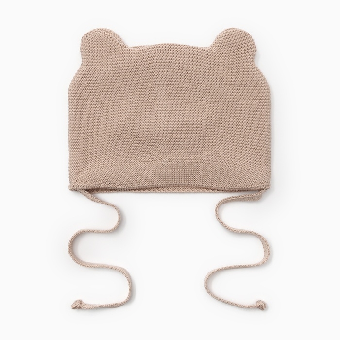 Шапка детская MINAKU  р-р 44-46, цвет бежевый