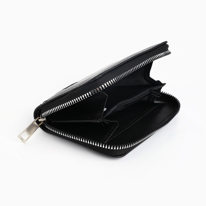 Кошелёк женский NK, 12х8 см, цвет чёрный Кошелёк женский NK, 12х8 см, цвет чёрный