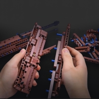 Конструктор техно &laquo;Винтовка с прицелом&raquo;, стреляет, 6 пуль в комплекте, 653 детали