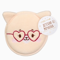 Мочалка детская &laquo;Котенок&raquo; 11х10 см, Крошка Я