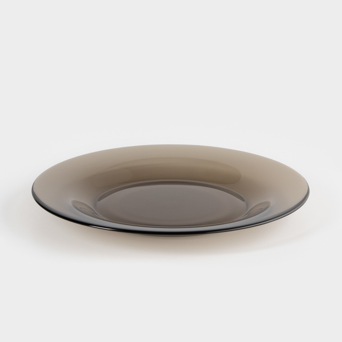 Сервиз столовый стеклянный &laquo;Амбьянте&raquo;, 19 предметов, цвет коричневый