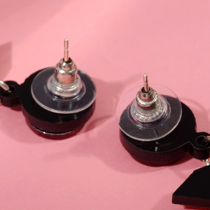 Серьги акрил &laquo;Признание&raquo; LOVE YOU, цветные