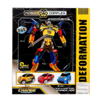 Набор роботов «Супербот», трансформируется, собирается из трёх роботов Набор роботов «Супербот», трансформируется, собирается из трёх роботов