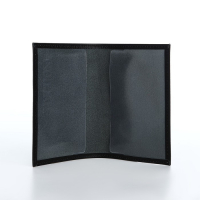 Обложка для паспорта, цвет чёрный