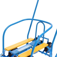 Санки &laquo;Ветерок 7 универсал&raquo;, цвет голубой