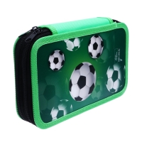 Пенал 2 секции, 125 х 205 х 40 мм, Calligrata 30П26/2 "Гол", ламинированный картон Пенал 2 секции, 125 х 205 х 40 мм, Calligrata 30П26/2 "Гол", ламинированный картон