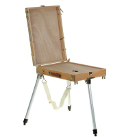 Этюдник, 33 х 46 х 13 см, максимальная высота ножек 83 см, металлические, телескопические, бук Этюдник, 33 х 46 х 13 см, максимальная высота ножек 83 см, металлические, телескопические, бук