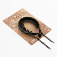 Заколка для волос со стразами &laquo;Present for you&raquo;, 12.5 х 7 х 1.5 см