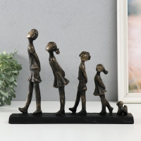 Сувенир полистоун "Весёлая компания" под металл 30,4х6х22,6 см Сувенир полистоун "Весёлая компания" под металл 30,4х6х22,6 см