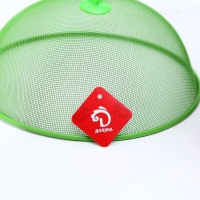 Крышка - сетка для продуктов Доляна &laquo;Вкус&raquo;, d=28 см, цвет МИКС