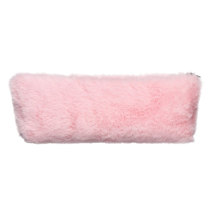 Пенал школьный на молнии "Лапка" Calligrata, розовый