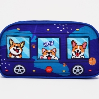 Сумка поясная детская для девочки &laquo;Собачки&raquo; 20х11х4см