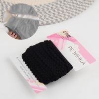 Резинка ажурная бельевая, 14 мм, 10 ± 1 м, цвет чёрный Резинка ажурная бельевая, 14 мм, 10 ± 1 м, цвет чёрный