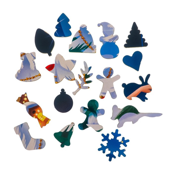 Новогодний пазл деревянный «Новый год! Принцесса» с предсказанием Новогодний пазл деревянный «Новый год! Принцесса» с предсказанием