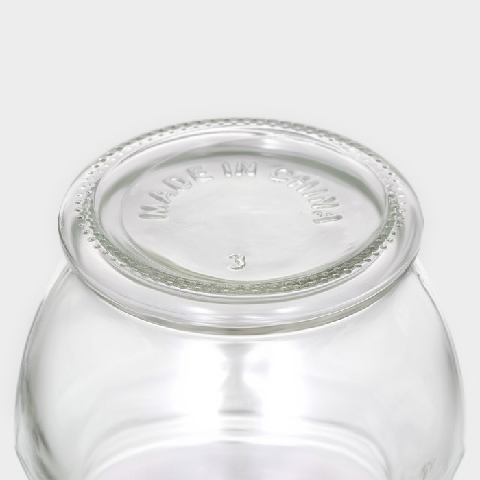 Баночка стеклянная для специй Доляна &laquo;Калипсо&raquo;, 200 мл, 10&times;8 см