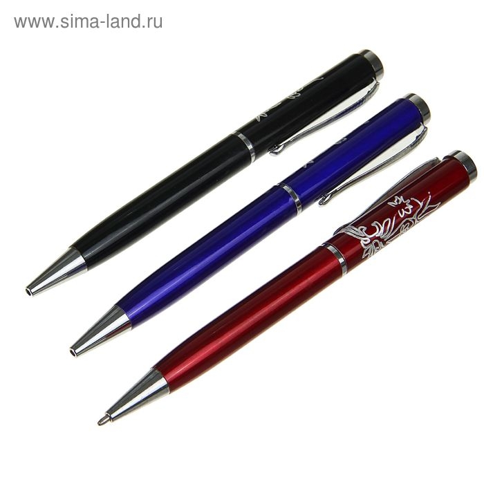 Ручка подарочная, шариковая, поворотный корпус, "Цветы", МИКС