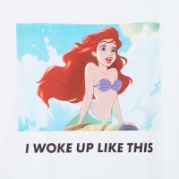 Футболка &laquo;Русалочка&raquo; Принцессы oversize, цвет белый